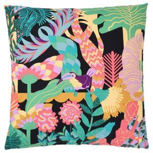2  New Tropical Pillow Cushion Cover 20" x 20 exotic NÄBBFLY cushion cover